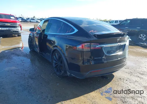 2017 Tesla Model X из США, поврежденный, VIN 5YJXCBE25HF044939
